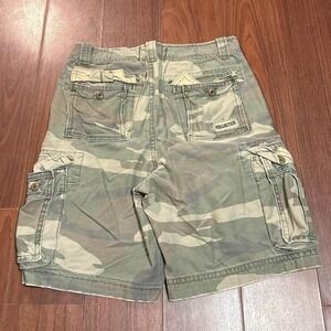 Y2K Hollister Camo Cargo Baggy Shorts Size Men's 32